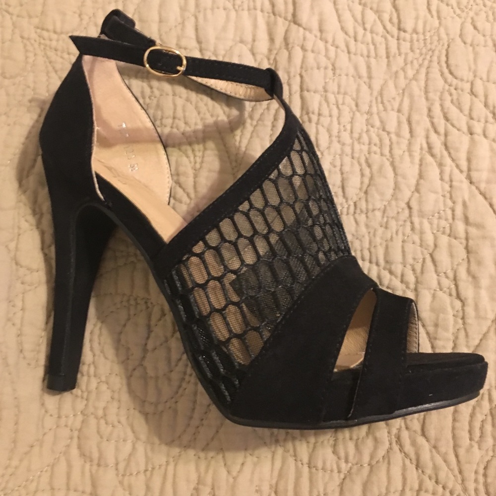 Black Suede Heels